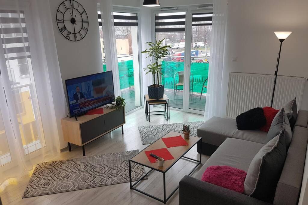 Komfortowy Nowoczesny Apartament Kustronia Z Garazem Balkonem Wanna 别尔斯克-比亚拉 外观 照片
